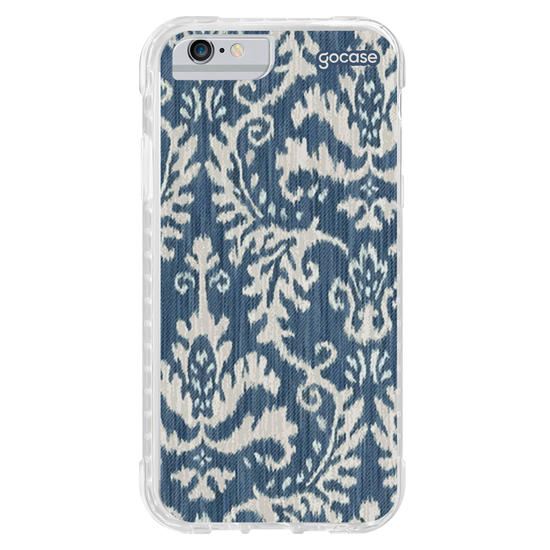 Capinha para celular  Blue Boho Pattern