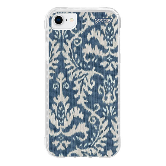 Capinha para celular  Blue Boho Pattern
