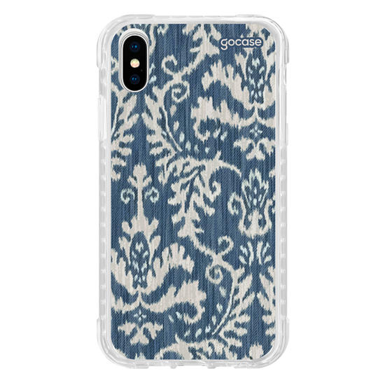 Capinha para celular  Blue Boho Pattern