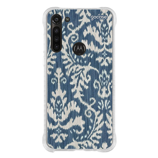Capinha para celular  Blue Boho Pattern
