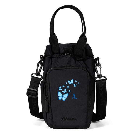 Bolsa de Garrafa - Blue Butterflies