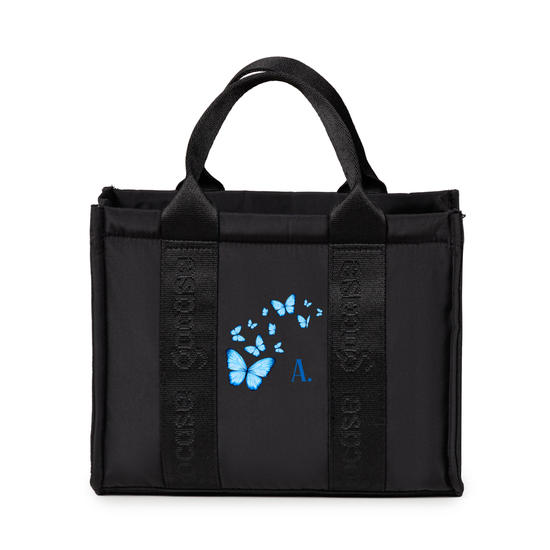 Tote Pop -  Blue Butterflies