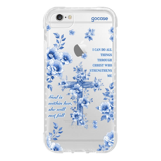 Capinha para celular  Blue Faith