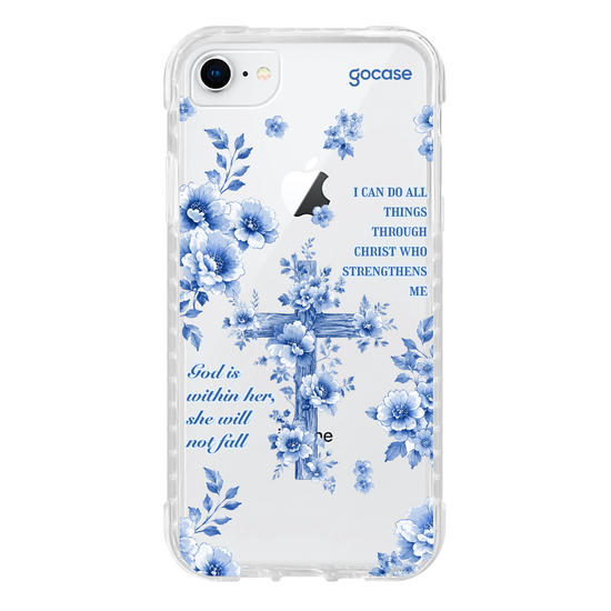 Capinha para celular  Blue Faith