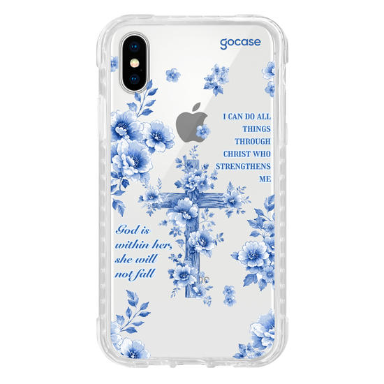 Capinha para celular  Blue Faith