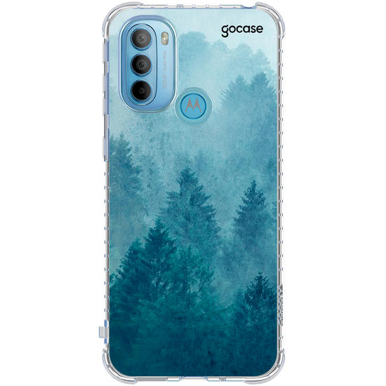 Capinha para celular Blue Forest Manuscrita