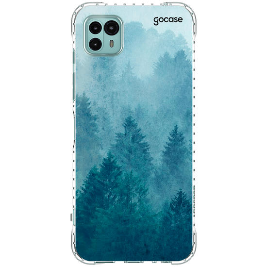 Capinha para celular Blue Forest Manuscrita