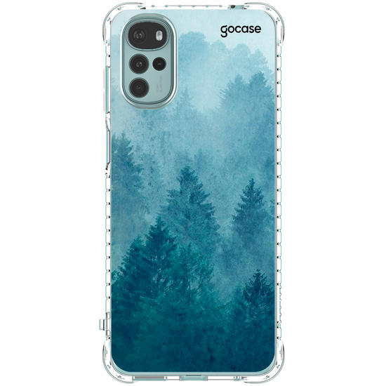 Capinha para celular Blue Forest Manuscrita