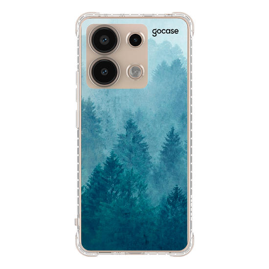 Capinha para celular Blue Forest Manuscrita