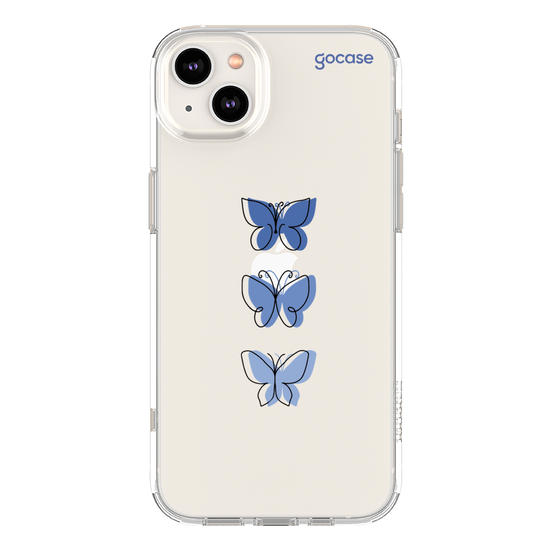 Capinha para celular Capinha Para Celular -  Borboletas Azuis Linha