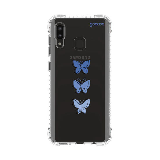 Capinha para celular Capinha Para Celular -  Borboletas Azuis Linha