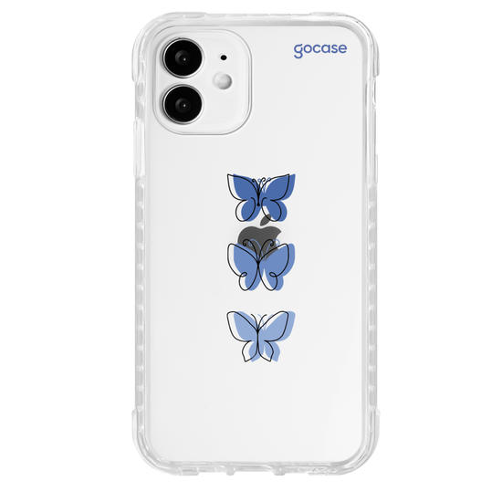 Capinha para celular Capinha Para Celular -  Borboletas Azuis Linha