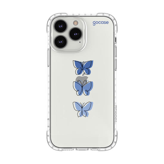 Capinha para celular Capinha Para Celular -  Borboletas Azuis Linha