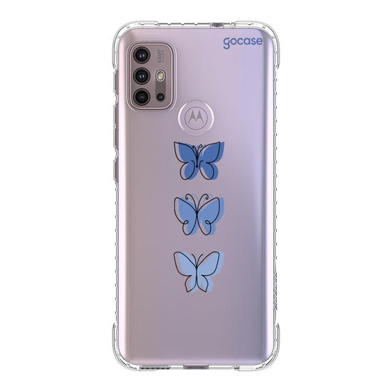 Capinha para celular Capinha Para Celular -  Borboletas Azuis Linha