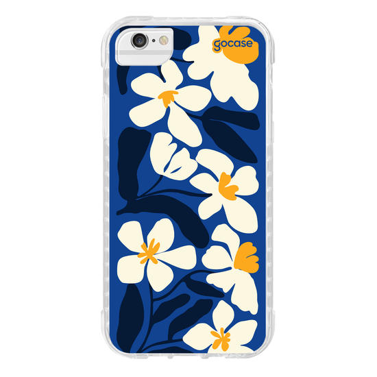 Capinha para celular  Blue Matisse Flowers