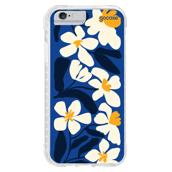 Capinha para celular  Blue Matisse Flowers