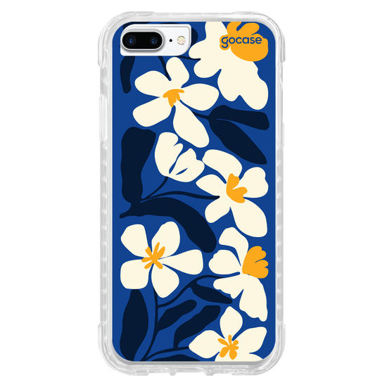 Capinha para celular  Blue Matisse Flowers