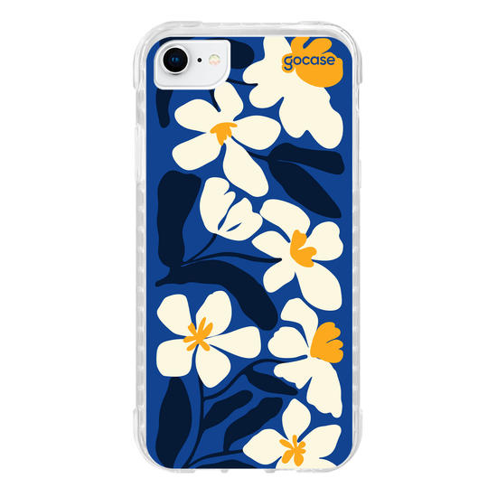 Capinha para celular  Blue Matisse Flowers