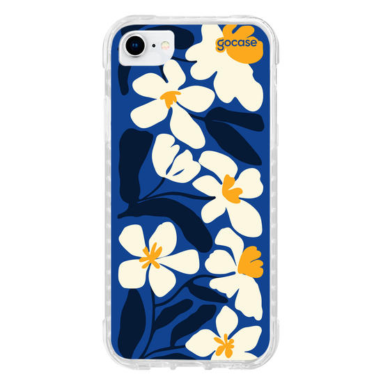 Capinha para celular  Blue Matisse Flowers