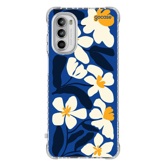 Capinha para celular  Blue Matisse Flowers