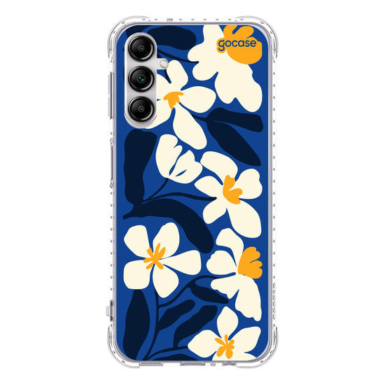 Capinha para celular  Blue Matisse Flowers