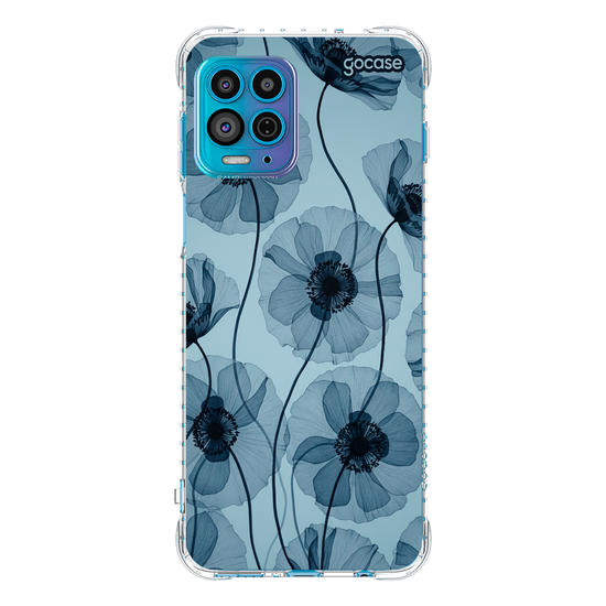  Blue Radiant Flowers