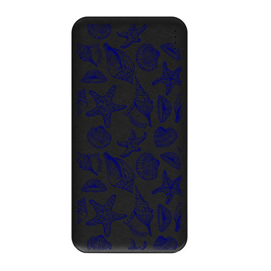 Carregador Portátil Fast Charge -  Blue Sea Shells