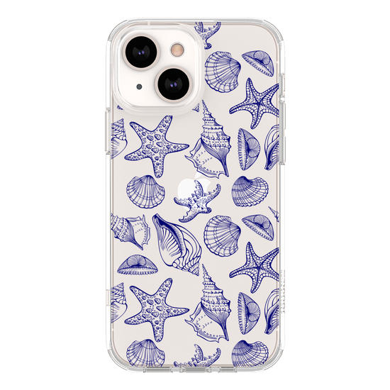 Blue Sea Shells Phone Case