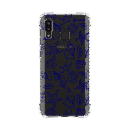 Capinha para celular  Blue Sea Shells
