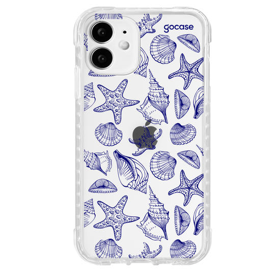 Capinha para celular  Blue Sea Shells