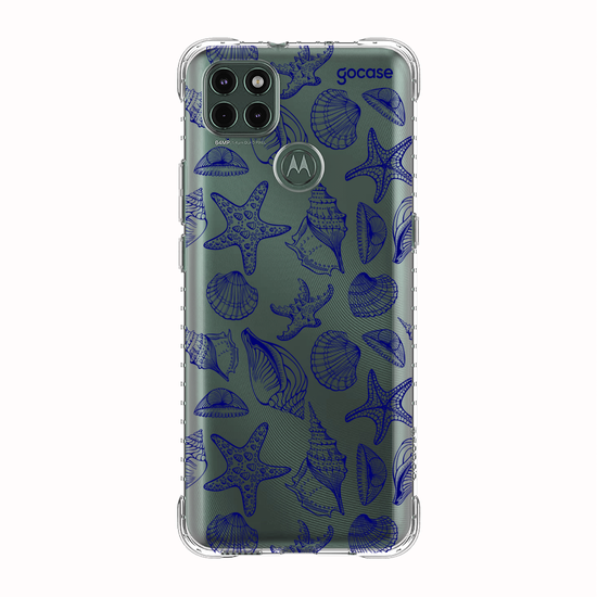 Capinha para celular  Blue Sea Shells