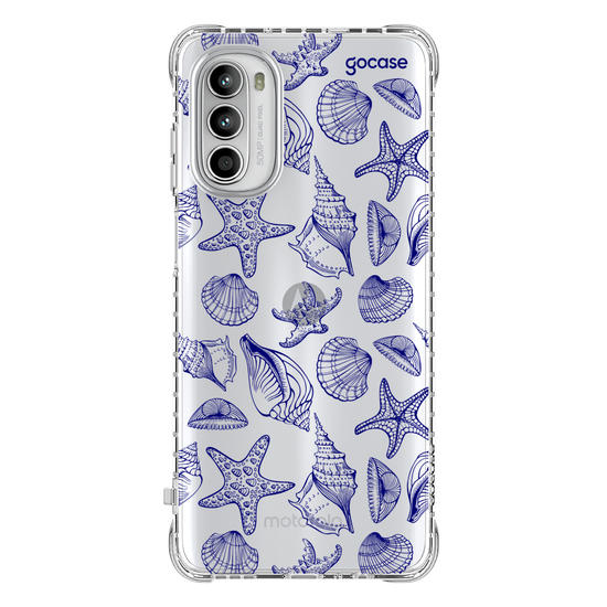 Capinha para celular  Blue Sea Shells