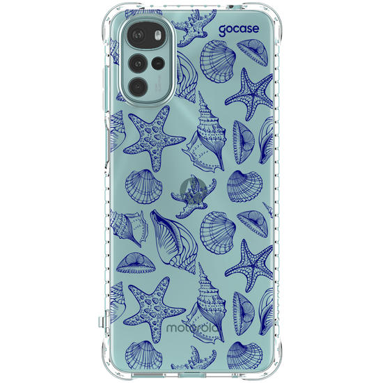 Capinha para celular  Blue Sea Shells