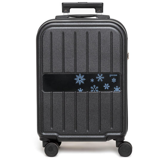 Mala de Bordo Trip -  Blue Snow Flakes