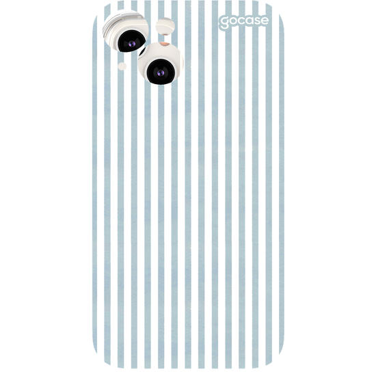 Capinha para celular  Blue Stripes