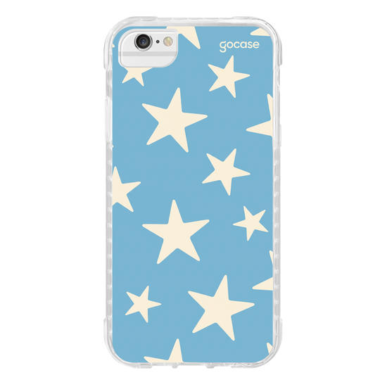 Capinha para celular  Blue Vibes Stars