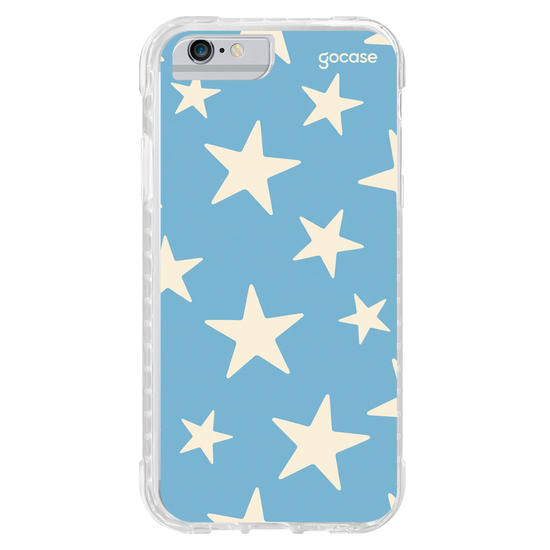 Capinha para celular  Blue Vibes Stars