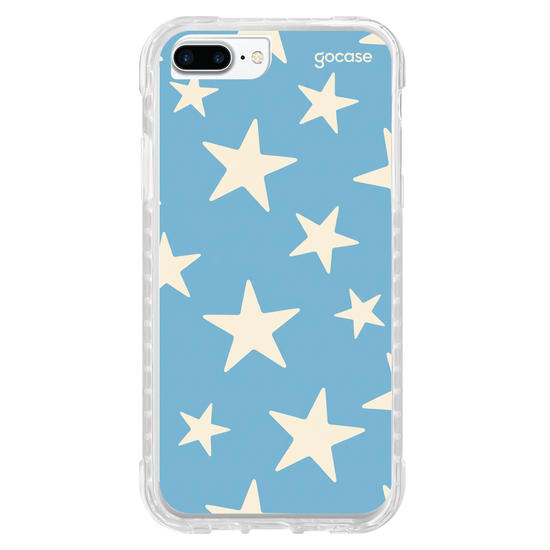 Capinha para celular  Blue Vibes Stars