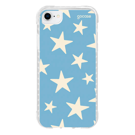 Capinha para celular  Blue Vibes Stars