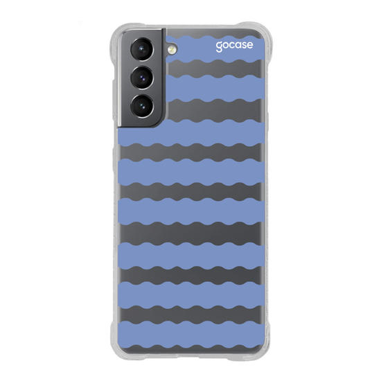 Capinha para celular  Blue Waves