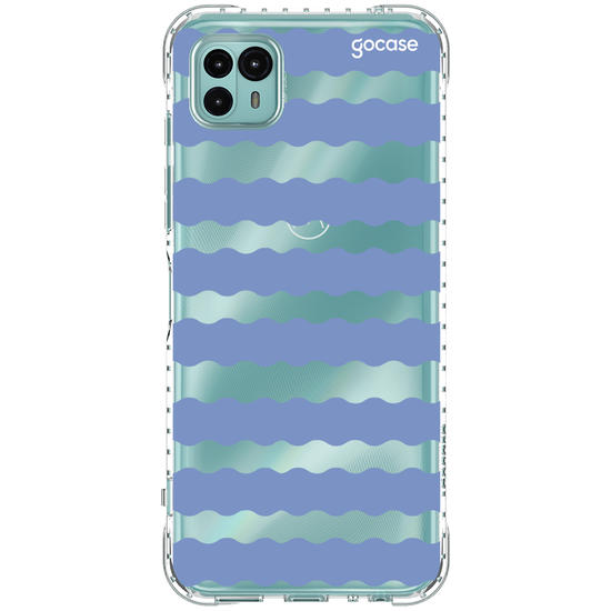 Capinha para celular  Blue Waves