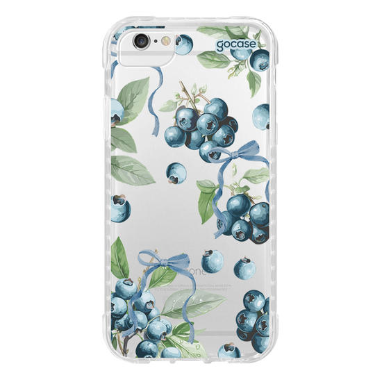 Capinha para celular  Blueberry e Laços