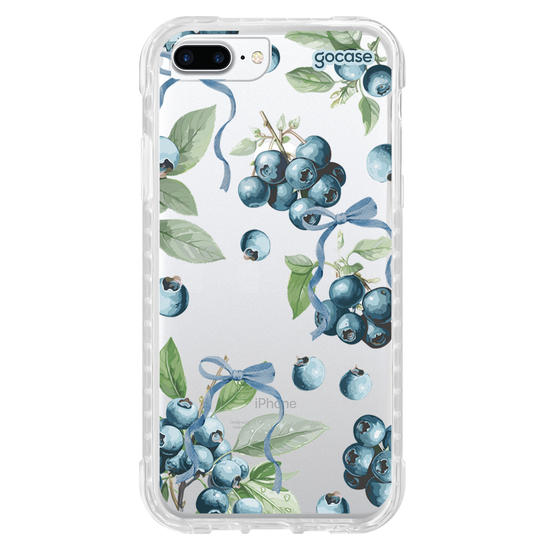 Capinha para celular  Blueberry e Laços
