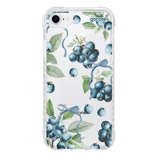 Capinha para celular  Blueberry e Laços