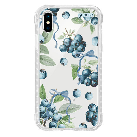 Capinha para celular  Blueberry e Laços