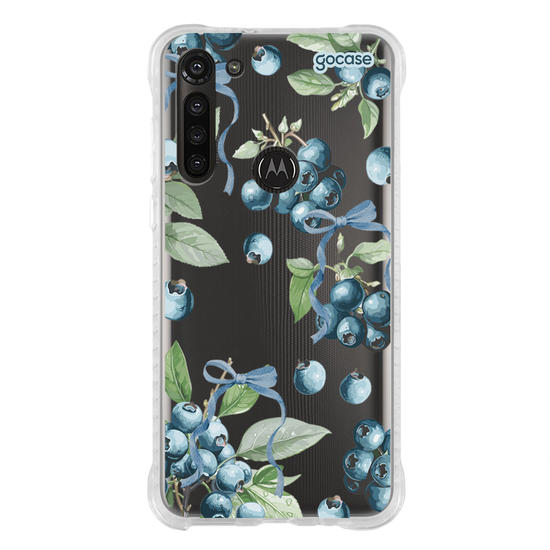 Capinha para celular  Blueberry e Laços