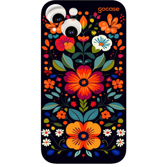 Capinha para celular  Boh Flower Pattern
