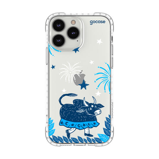 Capinha para celular  Boi Azul