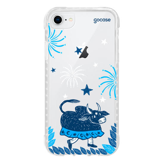 Capinha para celular  Boi Azul