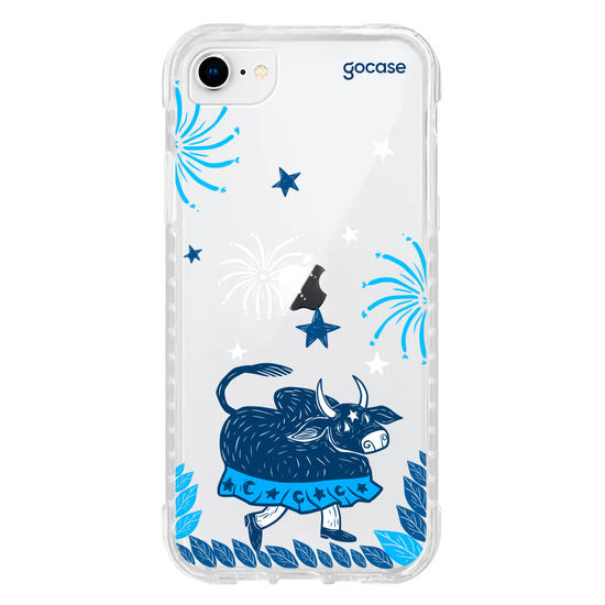 Capinha para celular  Boi Azul